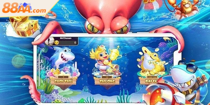 Hình ảnh giao diện đi kèm các sinh vật biển phong phú nhất